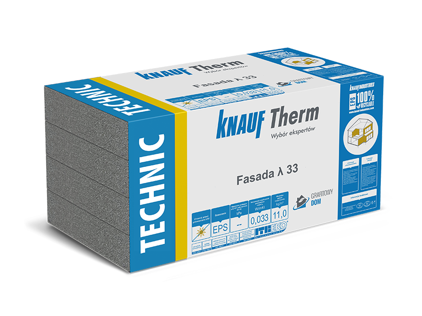 KNAUF THERM Technic Fasada EPS λ 33