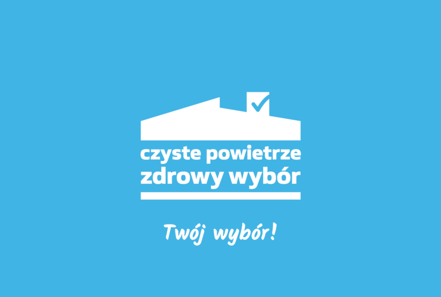 Logotyp programu Czyste Powietrze